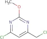 4-chloro-6-(chloromethyl)-2-methoxypyrimidine