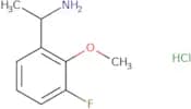 (1S)-1-(3-Fluoro-2-methoxyphenyl)ethan-1-amine hydrochloride