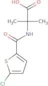 2-[(5-chlorothiophen-2-yl)formamido]-2-methylpropanoic acid
