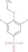 4-Ethoxy-3,5-difluorobenzene-1-sulfonyl chloride