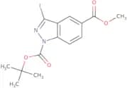 1-tert-butyl 5-Methyl 3-iodo-1H-indazole-1,5-dicarboxylate
