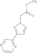 Methyl 2-(3-(pyrazin-2-yl)-1H-pyrazol-1-yl)acetate
