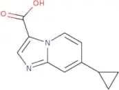 7-Cyclopropylimidazo[1,2-a]pyridine-3-carboxylic acid