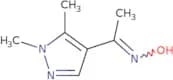 N-[1-(1,5-Dimethyl-1H-pyrazol-4-yl)ethylidene]hydroxylamine