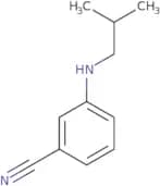 3-[(2-Methylpropyl)amino]benzonitrile