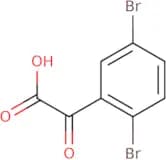 2-(2,5-dibromophenyl)-2-oxoacetic acid