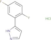 3-(2,5-Difluorophenyl)-1H-pyrazole hydrochloride