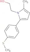 2-{2-Methyl-5-[4-(methylsulfanyl)phenyl]-1H-pyrrol-1-yl}ethan-1-ol