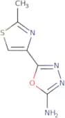 5-(2-Methyl-1,3-thiazol-4-yl)-1,3,4-oxadiazol-2-amine