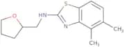 4,5-Dimethyl-N-((tetrahydrofuran-2-yl)methyl)benzo[D]thiazol-2-amine