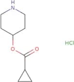 4-Piperidinyl cyclopropanecarboxylate