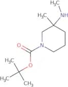 tert-Butyl 3-methyl-3-(methylamino)piperidine-1-carboxylate