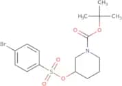 tert-butyl 3-(((4-bromophenyl)sulfonyl)oxy)piperidine-1-carboxylate