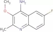 6-Fluoro-3-methoxy-2-methylquinolin-4-amine