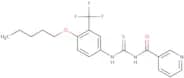 1-(4-Pentyloxy-3-trifluoromethylphenyl)-3-(pyridine-3-carbonyl)thiourea