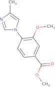 Methyl 3-methoxy-4-(4-methyl-1-imidazolyl)benzoate