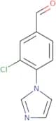 3-Chloro-4-(1H-imidazol-1-yl)benzaldehyde