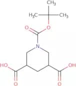 1-(tert-Butoxycarbonyl)piperidine-3,5-dicarboxylic acid