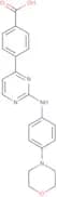 4-(2-(4-Morpholinophenylamino)pyrimidin-4-yl)benzoic acid