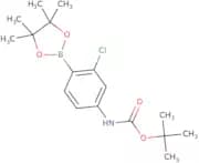 tert-Butyl (3-chloro-4-(4,4,5,5-tetramethyl-1,3,2-dioxaborolan-2-yl)phenyl)carbamate