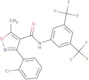 N-(3,5-bis(trifluoromethyl)phenyl)(3-(2-chlorophenyl)-5-methylisoxazol-4-yl)formamide