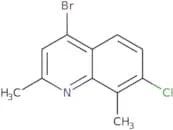 4-Bromo-7-chloro-2,8-dimethylquinoline