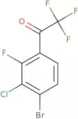 1-(4-Bromo-3-chloro-2-fluorophenyl)-2,2,2-trifluoroethan-1-one