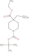 1-tert-Butyl 4-ethyl 4-(cyanomethyl)piperidine-1,4-dicarboxylate
