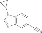 1-Cyclopropyl-1,3-benzodiazole-5-carbonitrile