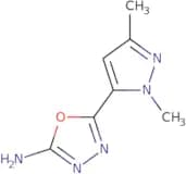 5-(1,3-Dimethyl-1H-pyrazol-5-yl)-1,3,4-oxadiazol-2-amine