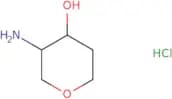 (3R,4S)-3-Aminotetrahydropyran-4-ol,hydrochloride