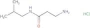 3-Amino-N-isobutylpropanamide hydrochloride