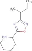 3-(Sec-butyl)-5-(piperidin-2-yl)-1,2,4-oxadiazole