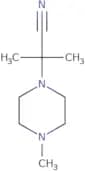 2-Methyl-2-(4-methyl-1-piperazinyl)propanenitrile