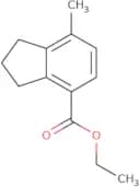 Ethyl 7-methyl-2,3-dihydro-1H-indene-4-carboxylate