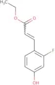 ethyl (2E)-3-(2-fluoro-4-hydroxyphenyl)prop-2-enoate
