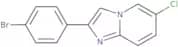 2-(4-Bromophenyl)-6-chloroimidazo[1,2-a]pyridine