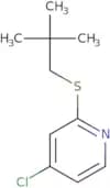 4-Chloro-2-(neopentylthio)pyridine