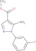 Methyl 5-amino-1-(3-fluorophenyl)-1H-pyrazole-4-carboxylate