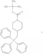 ((1-(tert-Butoxycarbonyl)piperidin-4-yl)methyl)triphenylphosphonium iodide