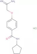 4-(Carbamimidoylmethoxy)-N-cyclopentylbenzamide hydrochloride
