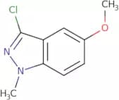 3-Chloro-5-methoxy-1-methyl-1H-indazole