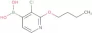 (2-Butoxy-3-chloropyridin-4-yl)boronic acid