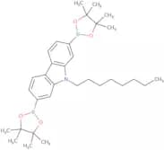 9-Hexyl-2,7-bis(4,4,5,5-tetramethyl-1,3,2-dioxaborolan-2-yl)-9H-carbazole