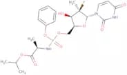 (2R)-isopropyl 2-(((((2R,3R,4R,5R)-5-(2,4-dioxo-3,4-dihydropyrimidin-1(2H)-yl)-4-fluoro-3-hydroxy-…