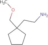 2-[1-(Methoxymethyl)cyclopentyl]ethan-1-amine