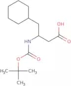 (3R)-3-{[(tert-Butoxy)carbonyl]amino}-4-cyclohexylbutanoic acid