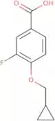 4-(cyclopropylmethoxy)-3-fluorobenzoic acid