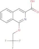 1-(2,2,2-Trifluoroethoxy)isoquinoline-3-carboxylic acid