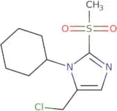 5-(Chloromethyl)-1-cyclohexyl-2-methanesulfonyl-1H-imidazole